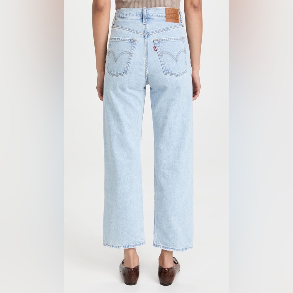 Levi’s Denim Jeans - Women’s Ribcage Straight Ankle Jeans - Size 29 - Light Blue - Picture 4 of 13